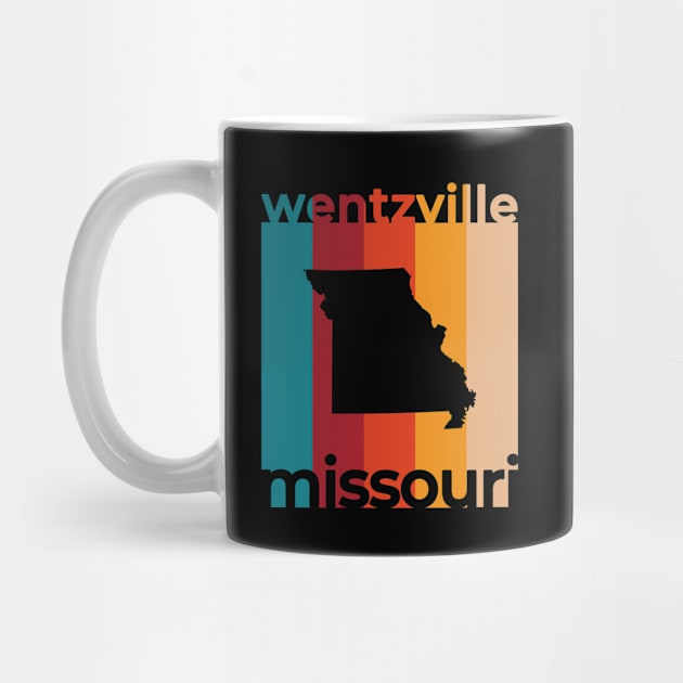 Wentzville Missouri Retro by easytees